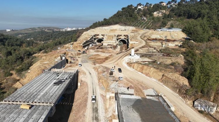 Hatay'da dev projede ilk ışık göründü Amanosları delecek tünelde sona doğru 2