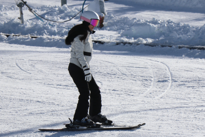 Kartalkaya’da kayak heyecanı yeniden başladı