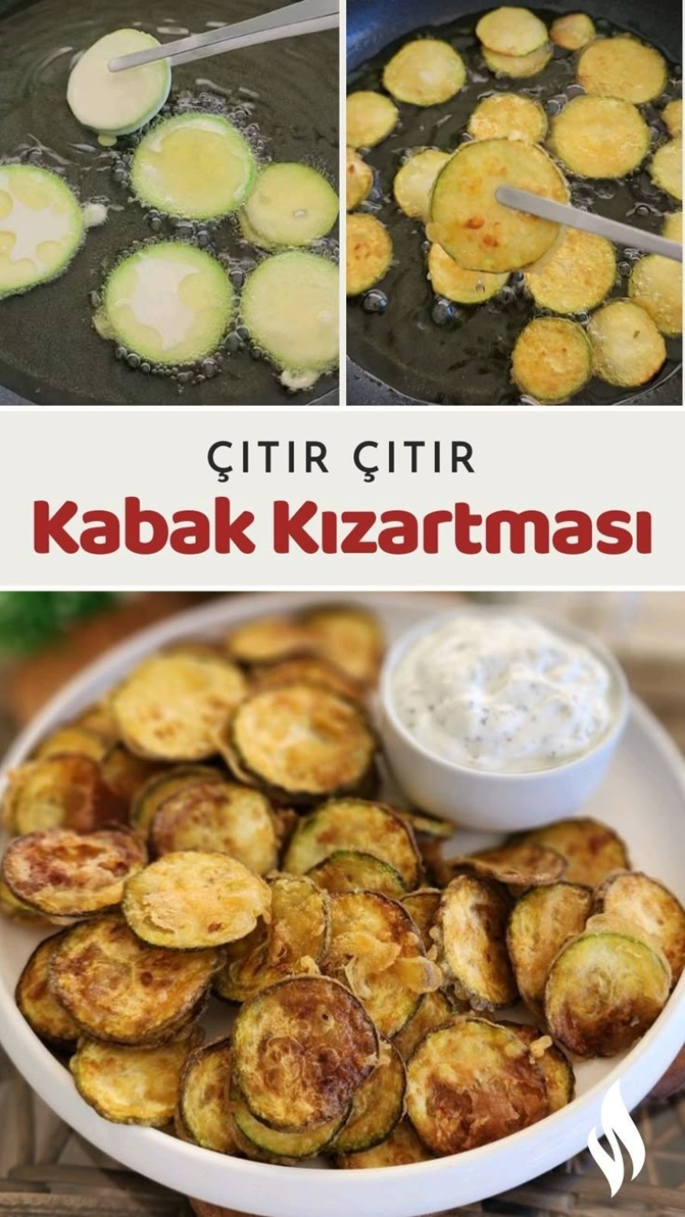 glutensiz kabak kızartması