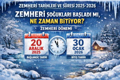ZEMHERİ TARİHLERİ VE SÜRESİ 2025-2026 | ZEMHERİ SOĞUKLARI BAŞLADI MI, NE ZAMAN BİTİYOR?
