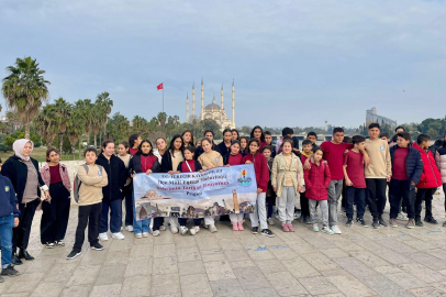 Yüreğir ÇatalPınar Ortaokulu öğrencileri Adana’nın tarihi ve kültürel zenginliklerini yerinde keşfetti