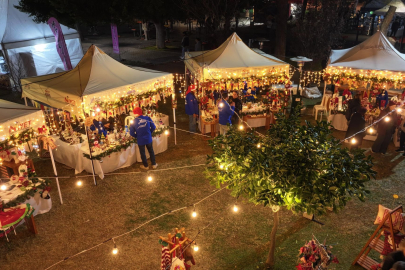 Adana’da yılbaşı atmosferi Atatürk Parkı’na taşındı