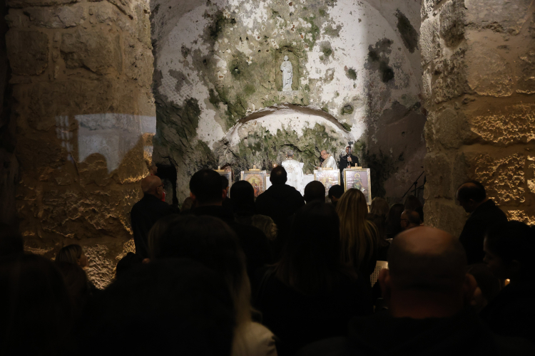 Antakya’daki Saint Pierre Kilisesi’nde Noel ayini 2