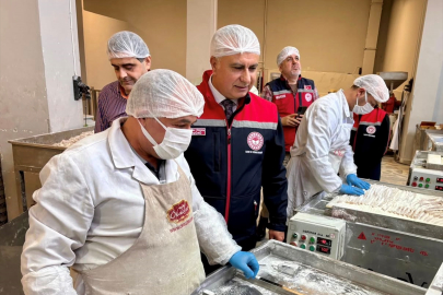 Hatay’da şekerleme üretim tesislerine denetim