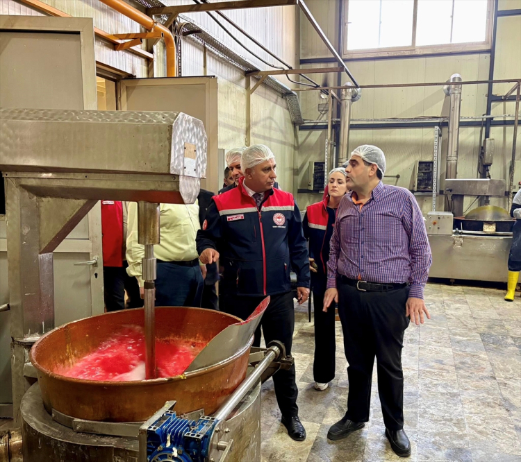 Hatay’da şekerleme üretim tesislerine denetim 2