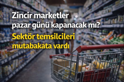 Zincir marketler pazar günü kapanacak mı? Sektör temsilcileri mutabakata vardı