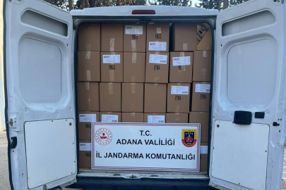 Adana’da 2 milyon 270 bin kaçak makaron ele geçirildi