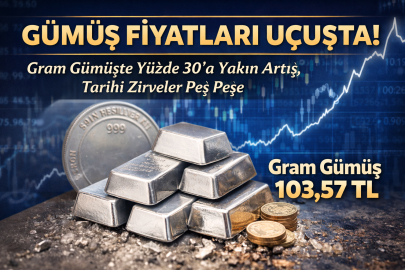 GÜMÜŞ FİYATLARI UÇUŞTA: GRAM GÜMÜŞTE YÜZDE 30’A YAKIN ARTIŞ