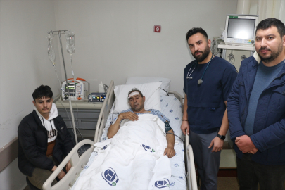 Suriye'de annenin öldüğü zehirlenme olayında baba ve oğluna Türkiye yardım eli uzattı