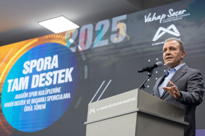 Mersin Büyükşehir’den spora 20,7 milyon TL’lik destek