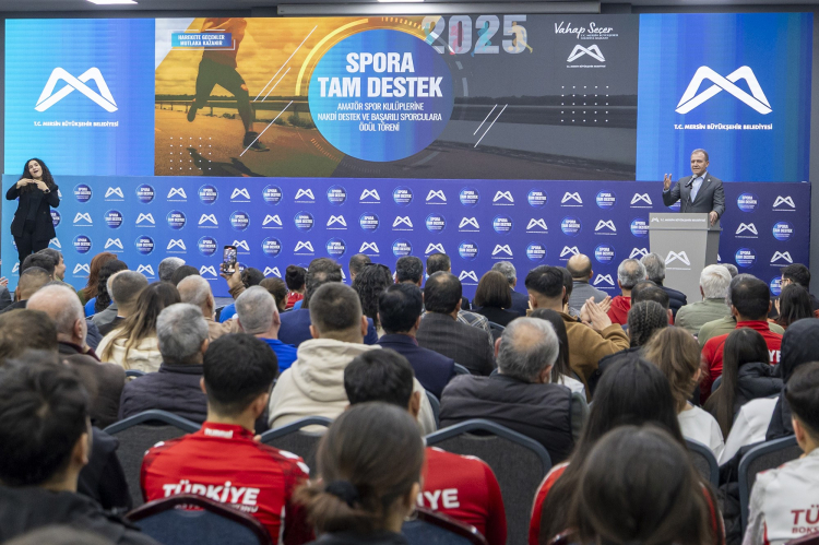 Mersin Büyükşehir’den spora 20,7 milyon TL’lik destek 2