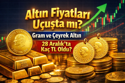 ALTIN FİYATLARINDA SON DURUM | GRAM, ÇEYREK VE ONS ALTIN KAÇ TL OLDU? (28 ARALIK 2025)