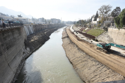 Asi Nehri ıslahıyla Hatay’a güvence ve estetik birlikte geliyor