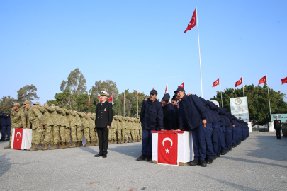 İskenderun’da 1279 acemi er, temel eğitimlerini tamamlayarak yemin etti