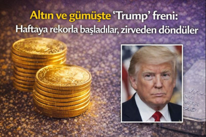 Altın ve gümüşte 'Trump' freni: Haftaya rekorla başladılar, zirveden döndüler