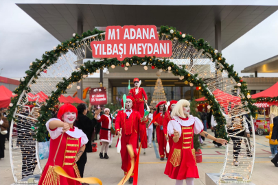 Yeni yıl ve 25. yıl heyecanı M1 Adana AVM’de başladı