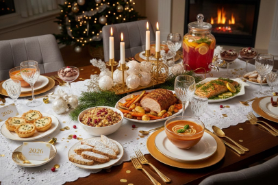 2026 yılbaşı sofrasında ne pişirsem? Başlangıçtan tatlıya pratik ve şık tarifler neler?