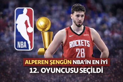 Alperen Şengün NBA’in en iyi 12. oyuncusu seçildi
