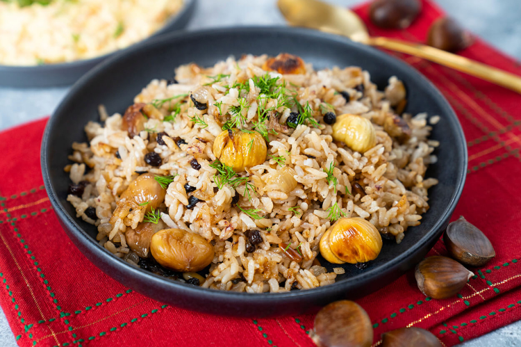 KESTANELİ İÇ PİLAV