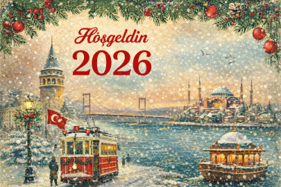 Nostaljik yeni yıl kartları 2026: Eski yılbaşı kartpostalları ile yeni yıl kutlama mesajları
