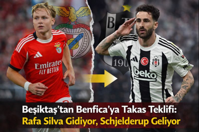 Beşiktaş'tan Benfica'ya takas teklifi: Rafa Silva gidiyor, Schjelderup geliyor
