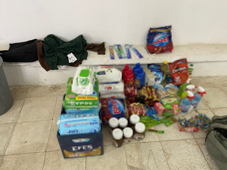 Osmaniye’de market hırsızlığı Çalınan ürünler sahiplerine teslim edildi 2