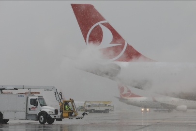 THY HAVA KOŞULLARI NEDENİYLE 50 ANADOLU UÇUŞUNU İPTAL ETTİ