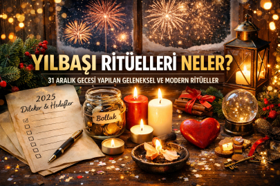 YILBAŞI RİTÜELLERİ NE? 31 ARALIK GECESİ UYGULANAN GELENEKSEL VE MODERN RİTÜELLER