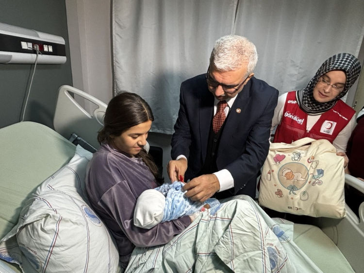 Adana’da 2026’nın ilk bebeği ‘Atlas’ oldu 2