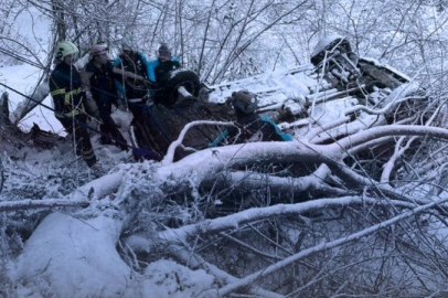 Giresun’da otomobil fındık bahçesine yuvarlandı: 6 Yaralı