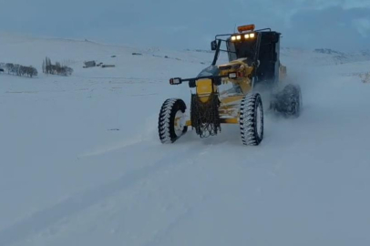Kars’ta 143 köy yolu ulaşıma kapandı