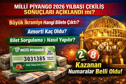 MİLLİ PİYANGO 2026 YILBAŞI ÇEKİLİŞ SONUÇLARI AÇIKLANDI! ONLİNE BİLET SORGULAMA EKRANI (ÇEYREK – YARIM – TAM)