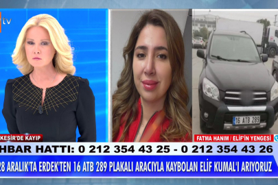 Müge Anlı olayı ekrana taşıdı:Elif Kumal’ı bulmak için seferberlik başladı