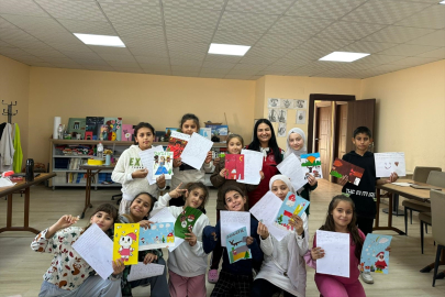 Aydınlı öğrencilerden Hataylı akranlarına yeni yıl mesajı