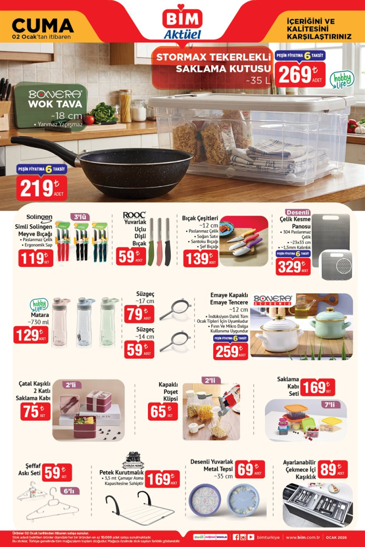 bim altüel ürünler kataloğu