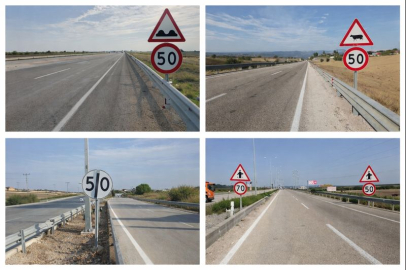 Karayollarında 58 bin 246 trafik levhası kaldırıldı