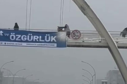 Diyarbakır’da kar topu iddiası: 3 çocuğu üst geçitte darp eden şahıs gözaltına alındı