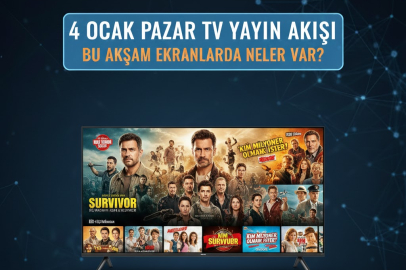 4 Ocak TV yayın akışı belli oldu mu? Bu akşam TV’de hangi dizi ve programlar var?