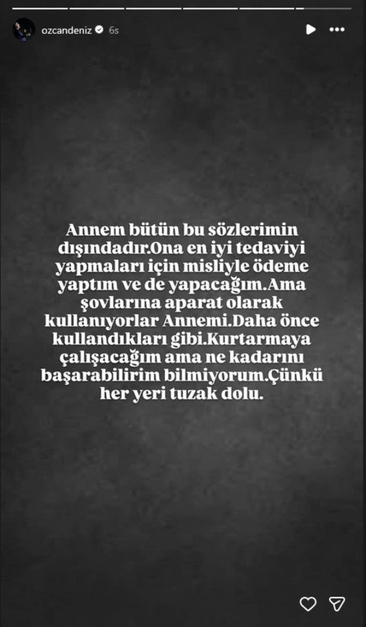 Özcan Deniz’de aile krizi büyüyor Sofra paylaşımı polemik yarattı 2