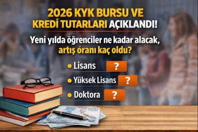 2026 KYK BURS VE KREDİ ÜCRETLERİ BELLİ OLDU! LİSANS, YÜKSEK LİSANS VE DOKTORA NE KADAR OLDU?