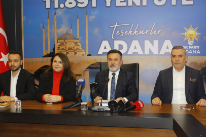 AK Parti İl Başkanı Dağlı: AK Parti’nin Adana’daki üye sayısı 328 bin 629’a ulaştı