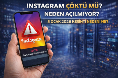 INSTAGRAM ÇÖKTÜ MÜ? NEDEN AÇILMIYOR? 5 OCAK 2026 KESİNTİ NEDENİ NE?