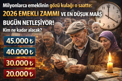 Milyonlarca emeklinin gözü kulağı o saatte: 2026 emekli zammı ve en düşük maaş bugün netleşiyor! Kim ne kadar alacak?