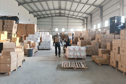 Mersin Silifke’de depoda binlerce izinsiz patlayıcı ele geçirildi