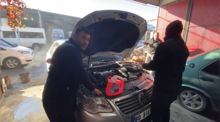Osmaniye'de dondurucu soğuk Araçlar çalışmadı sanayide yoğunluk oluştu 2