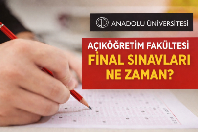AÖF GÜZ DÖNEMİ FİNAL SINAVLARI NE ZAMAN? 2026 AÇIKÖĞRETİM SINAV TAKVİMİ AÇIKLANDI