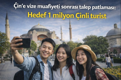 Çin’e vize muafiyeti sonrası talep patlaması: Hedef 1 milyon Çinli turist