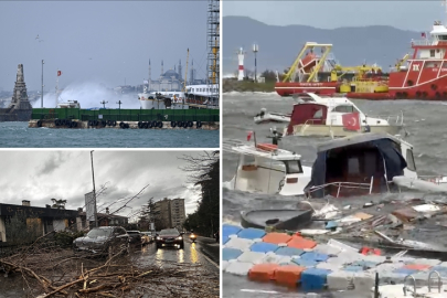 İSTANBUL’DA FIRTINA HAYATI FELÇ ETTİ: ÇATILAR UÇTU, AĞAÇLAR DEVRİLDİ