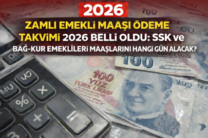 ZAMLI EMEKLİ MAAŞI ÖDEME TAKVİMİ 2026 NETLEŞTİ: SSK VE BAĞ-KUR EMEKLİLERİ MAAŞLARINI HANGİ TARİHTE ALACAK?