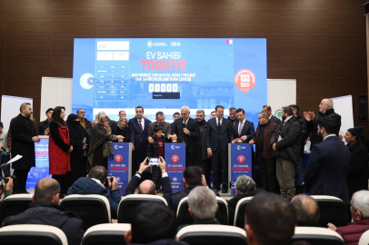 Yüzyılın Konut Projesi kapsamında Muş’ta hak sahipleri noter huzurunda belirlendi